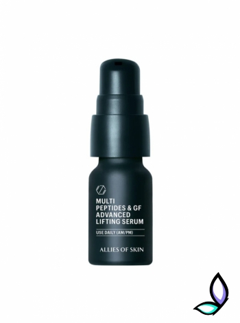 Мультипептидна сироватка з ефектом ліфтингу Allies of Skin Multi Peptides & GF Advanced Lifting Serum 7 мл. - Фото