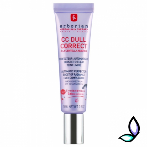 Корегуючий СС крем для обличчя Erborian CC Dull Correct 15 мл. - Фото